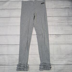 14 Matilda Jane Gray Ruffle Leggings